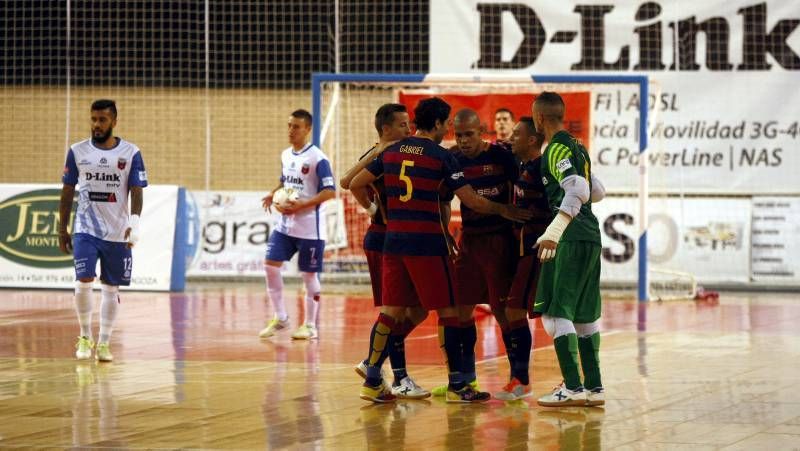 Fotogalería del D-Link Zaragoza contra el FC Barcelona