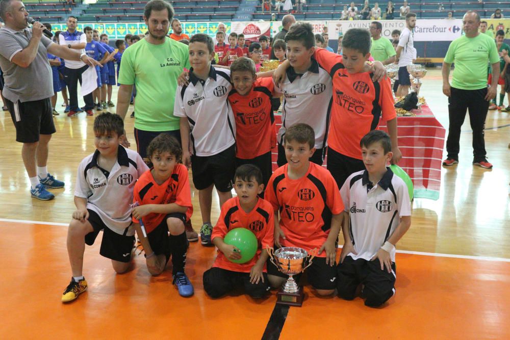 Entrega de trofeos del Torneo de La Amistad