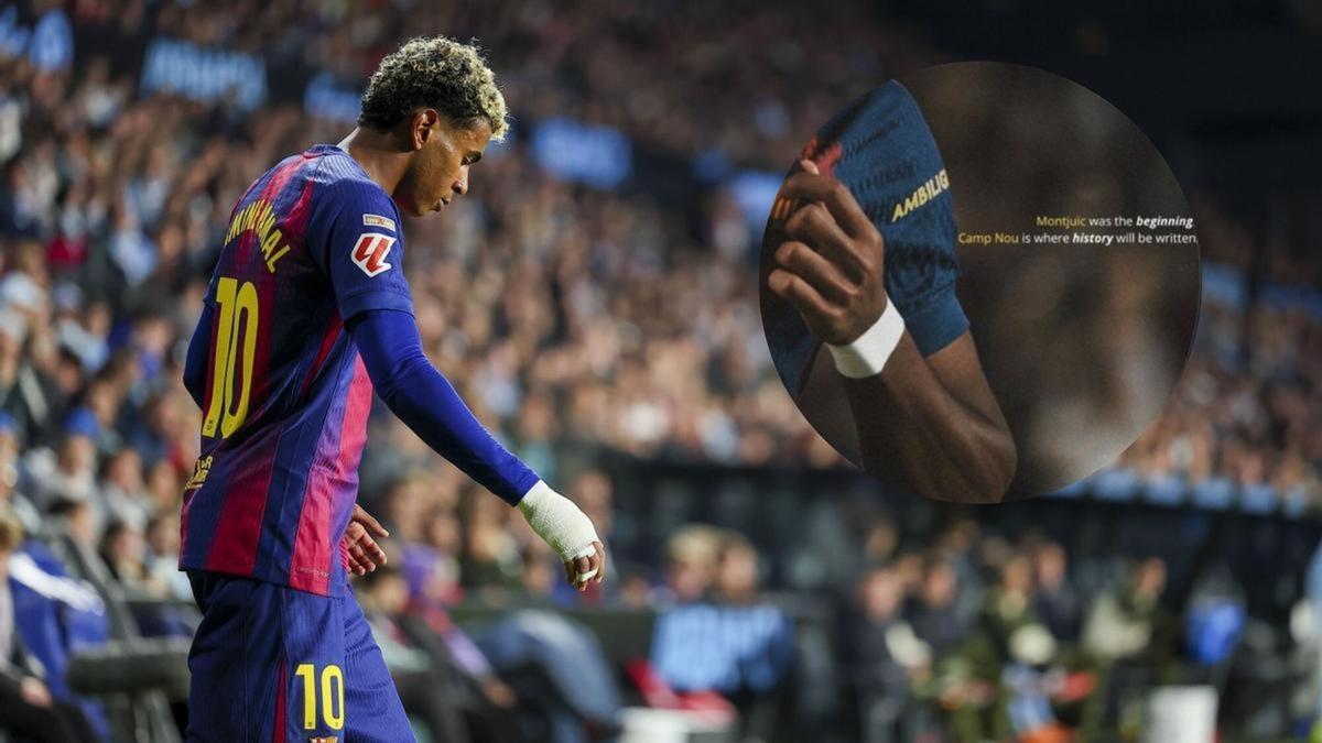 Lamine, con ganas de volver a jugar en el Camp Nou