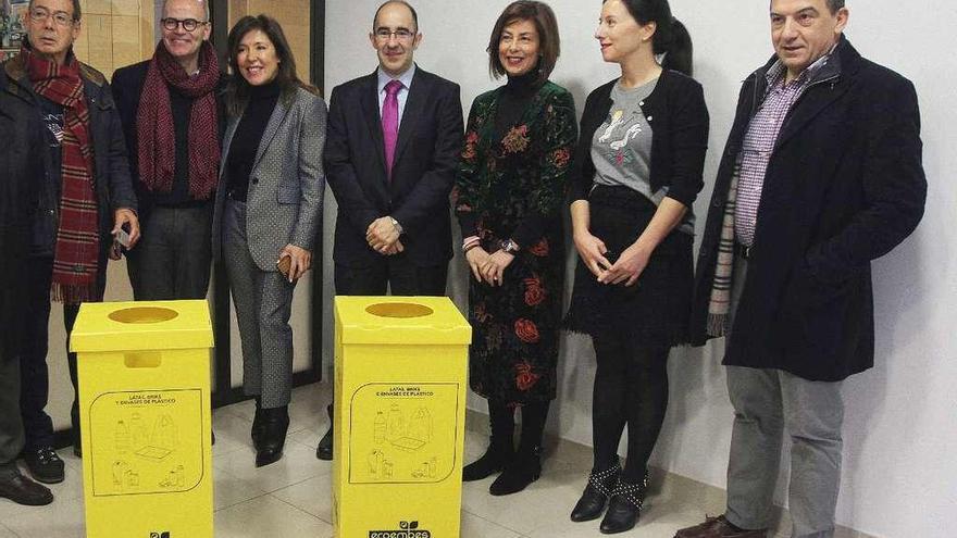 Presentación del proyecto de reciclado de envases en el sector hostelero. // Iñaki Osorio