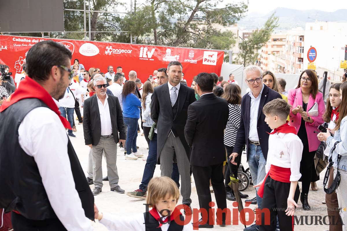 Desfile infantil en las Fiestas de Caravaca (Bando Caballos del Vino)