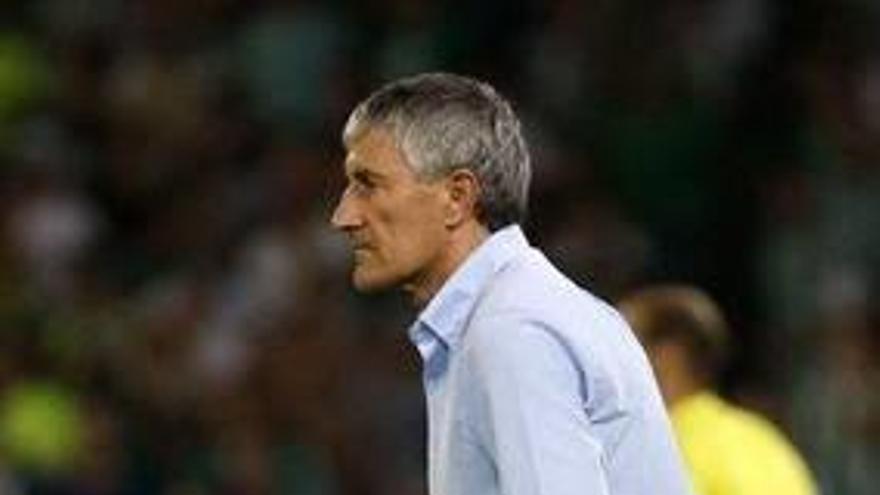 Quique Setién, tècnic del Betis.