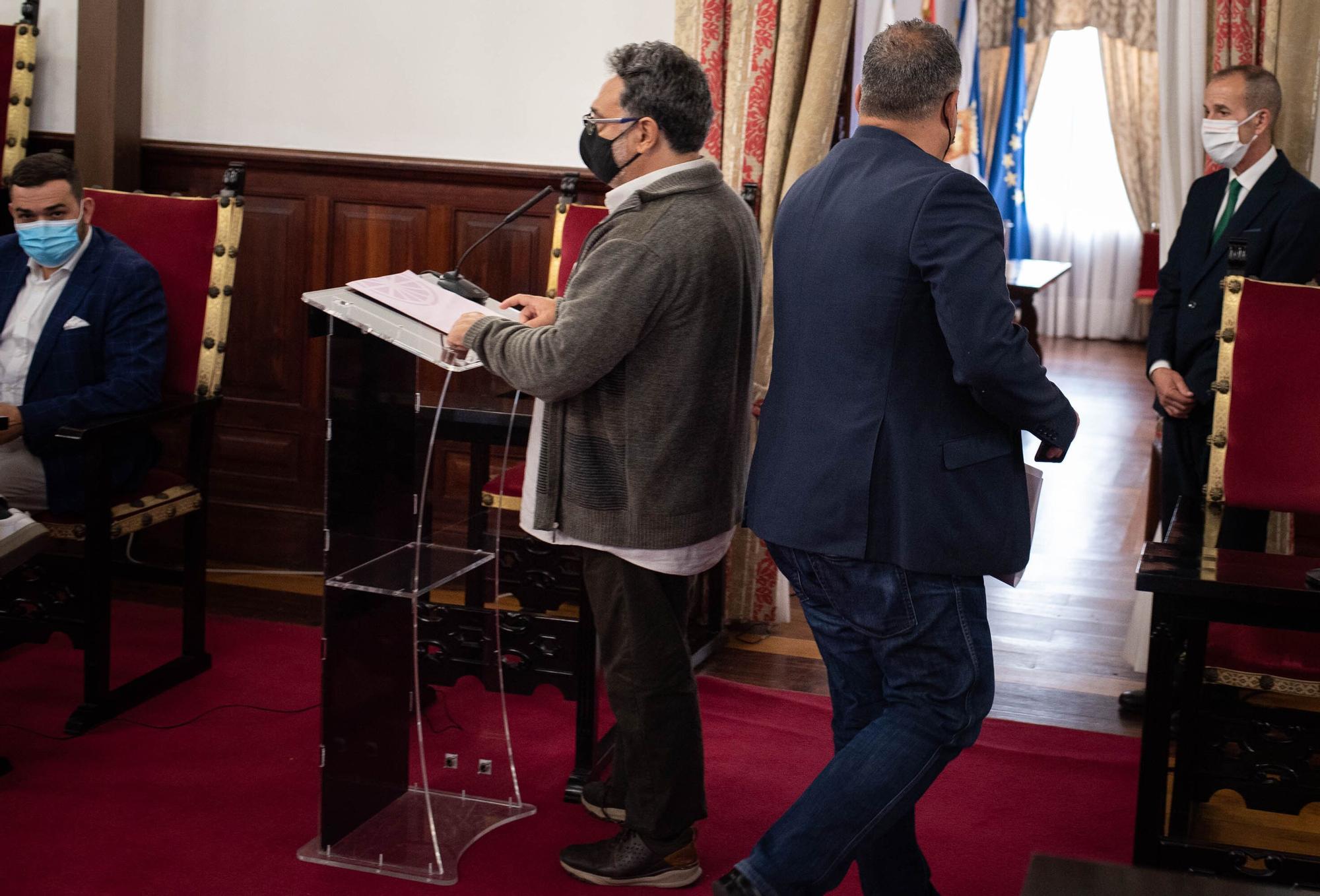 Pleno del Ayuntamiento de La Laguna correspondiente al mes de abril