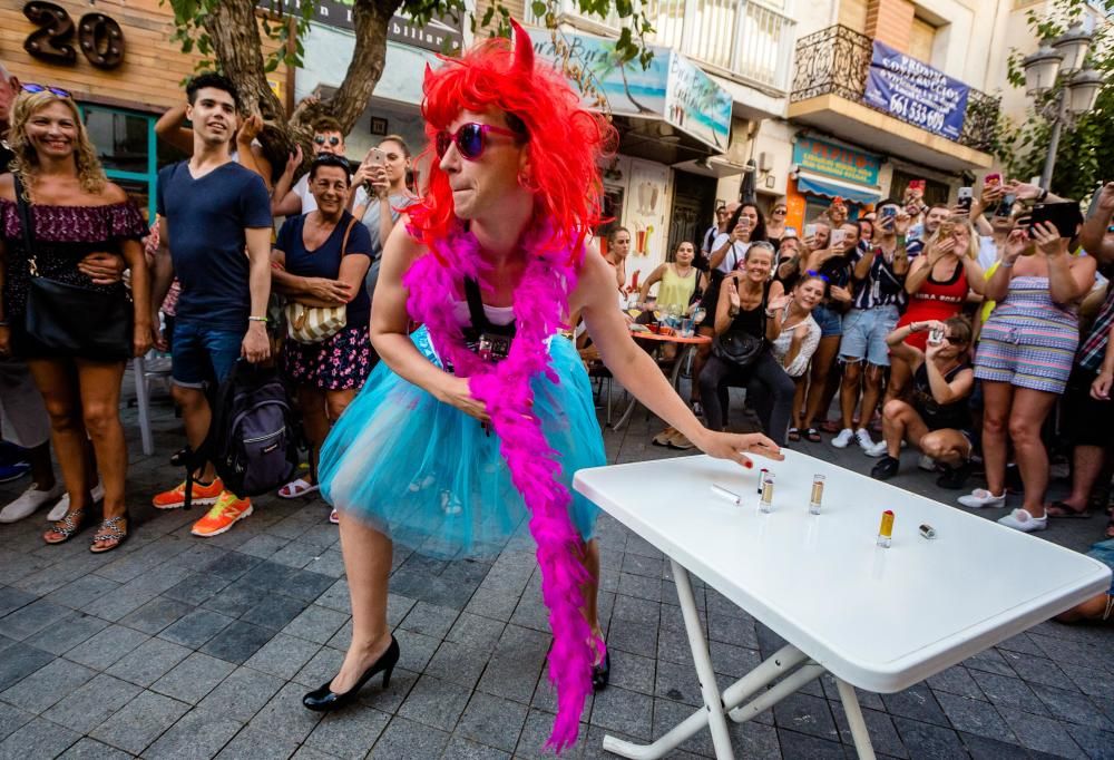 Con tacones y a lo loco en Benidorm