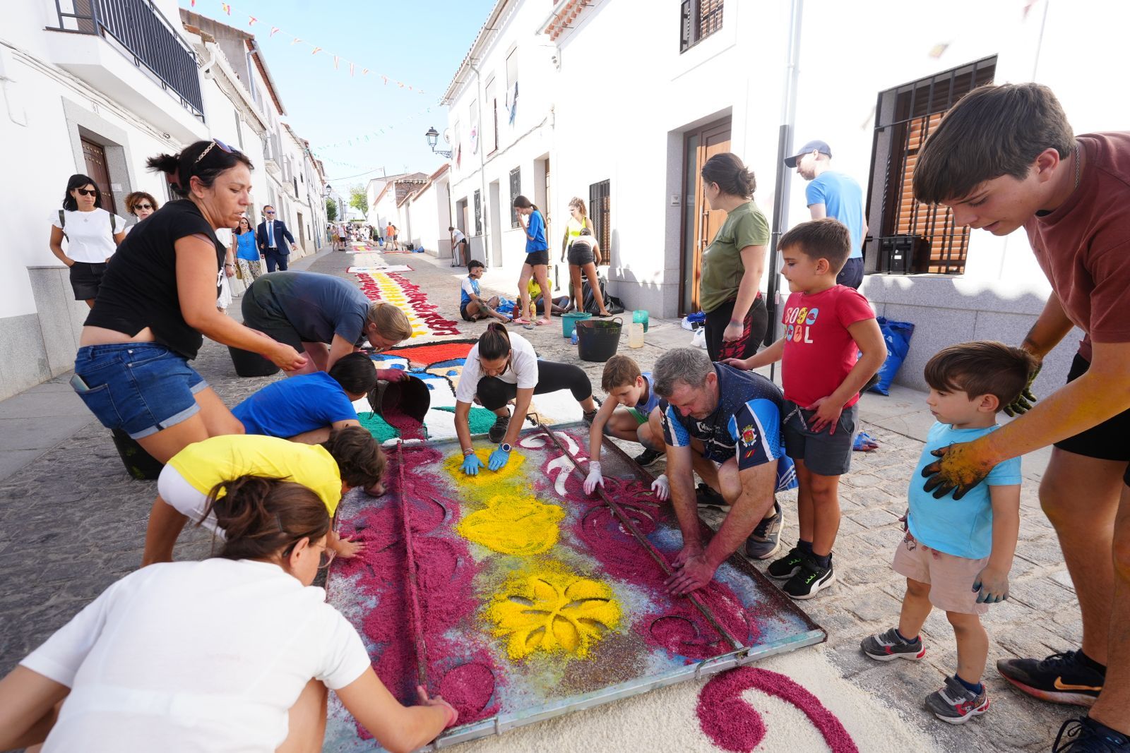 Alfombras de sal en Dos Torres