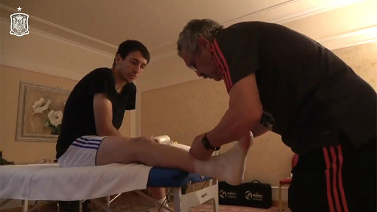 Así ha sido la recuperación de Oyarzabal, listo para disputar las semifinales del Europeo sub-21 ante Francia