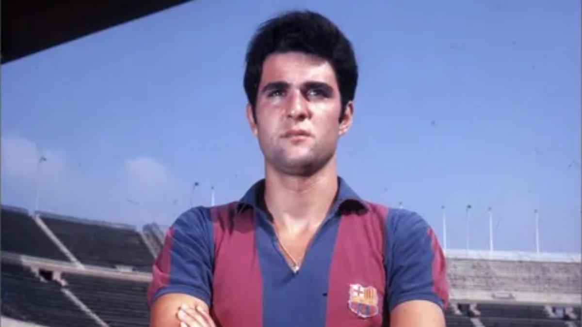 Pau García Castany, ex futbolista del Barça (1969-71)