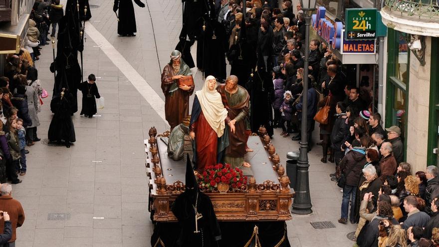 Paso Retorno del Sepulcro de la Semana Santa de Zamora.