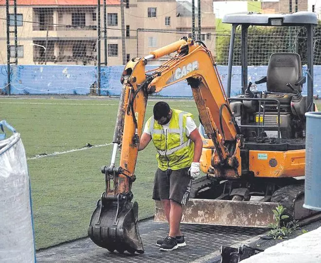 Santa Cruz licita las obras de mejora de tres campos de fútbol por 1,8 millones