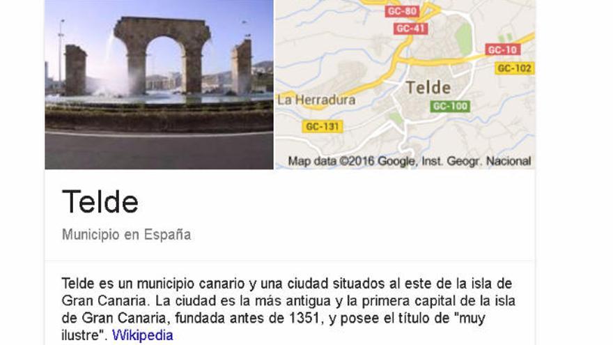 Google cambia la foto de su buscador y coloca la de una rotonda de Telde