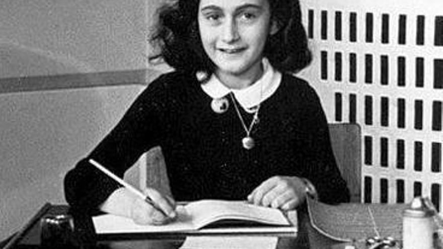 Anna Frank, en una fotografia de l&#039;arxiu del museu.