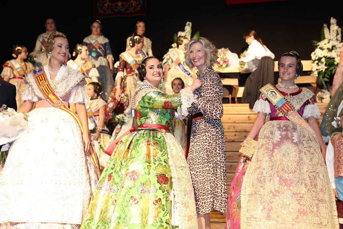 Berta, en la Exaltación de las Reinas de Russafa