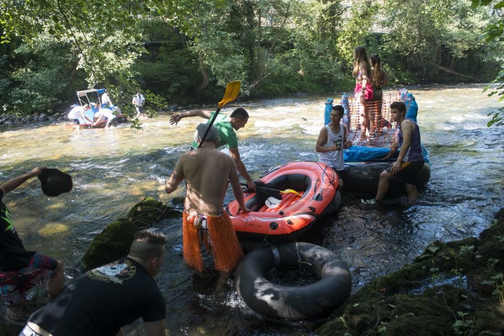 Descenso fluvial en Trubia