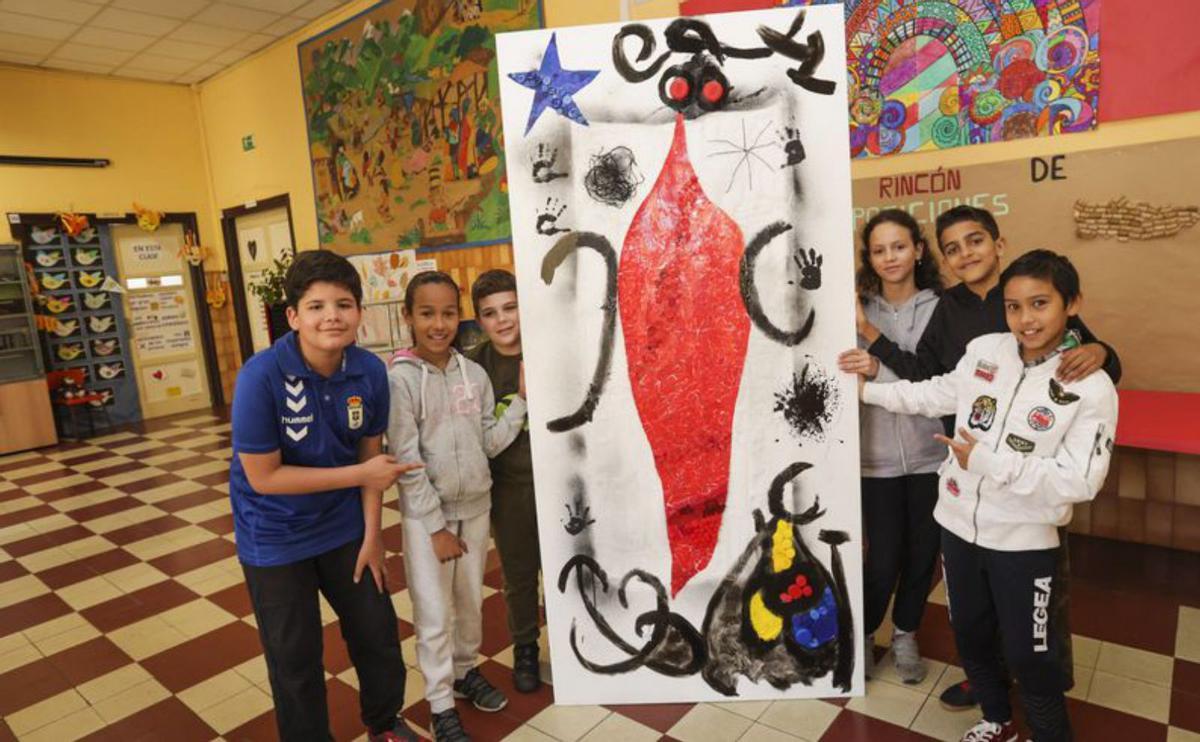 El colegio Pablo Miaja canta con una sola voz