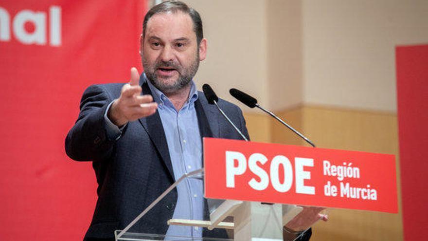 El secretari d&#039;Organització del PSOE i ministre de Transports, José Luis Ábalos, en una foto d&#039;arxiu