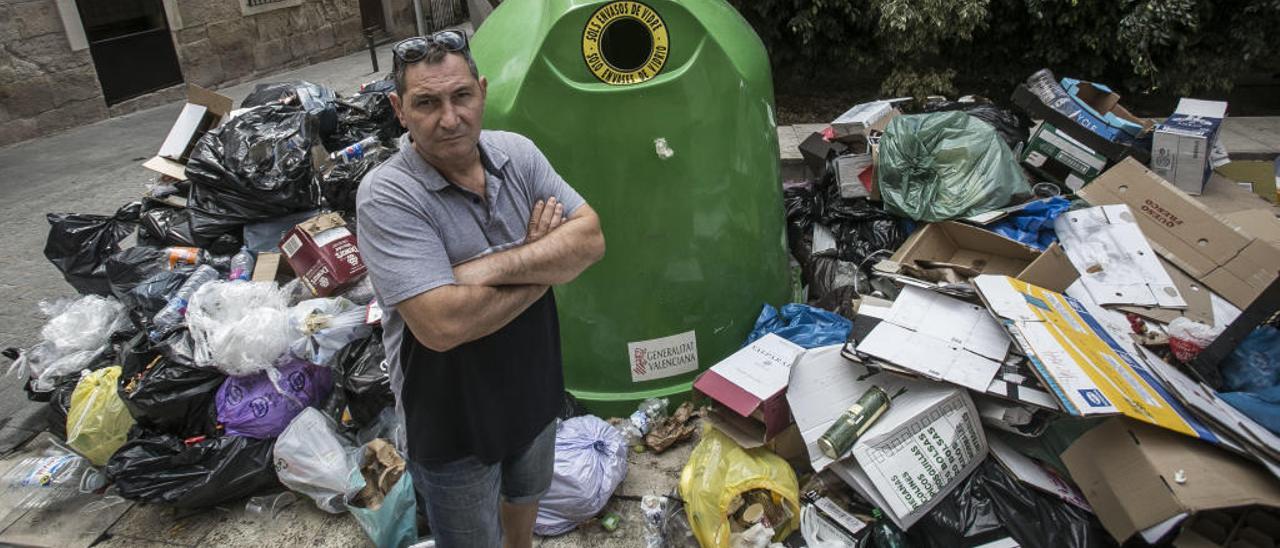 Antonio Martínez: «Alicante está sucia, hacen falta entre 30 y 50 trabajadores más»