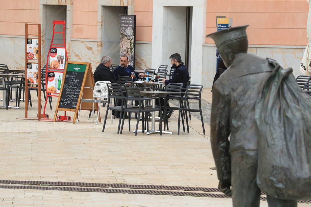 Así es el ambiente en Cartagena en el primer fin de semana con terrazas abiertas