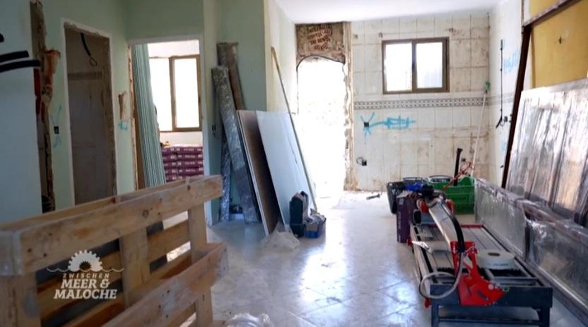 In der Mitarbeiterwohnung gibt es immer noch einiges zu tun.