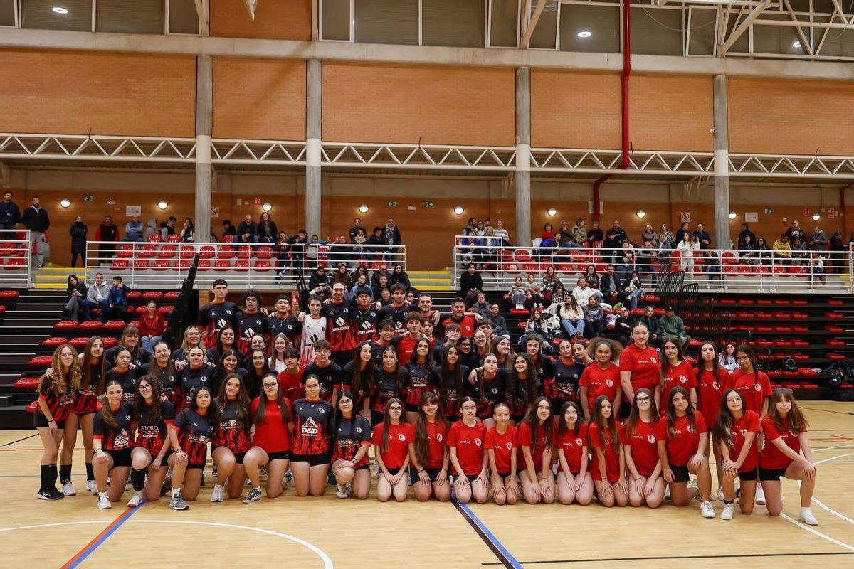 Jugadores de los diferentes equipos del club.