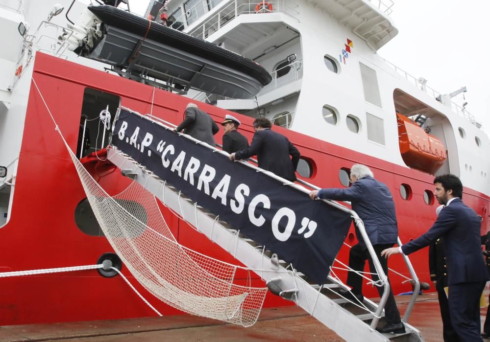 Oceanográfico "BAP Carrasco", construido por Freire. Para Perú