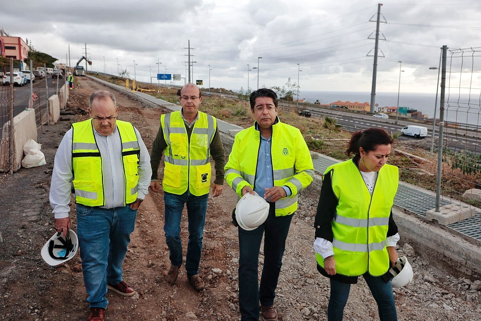 Visita de Pedro Martín a La Campana