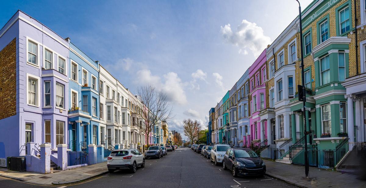 Esto es Notting Hill.