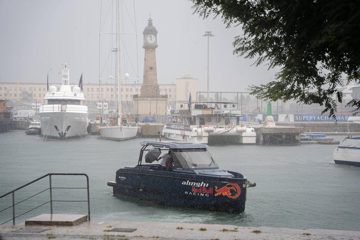 Dock out del Alenghi Red Bull en la Copa América animados por sus fans