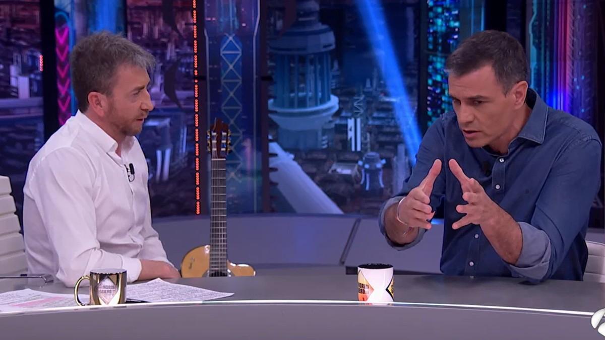 La encerrona de Pablo Motos, en plena entrevista, contra Pedro Sánchez y su opinión sobre 'El Hormiguero'