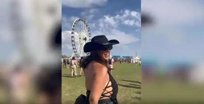 Anabel Pantoja enamorada de Coachella y de Las Vegas