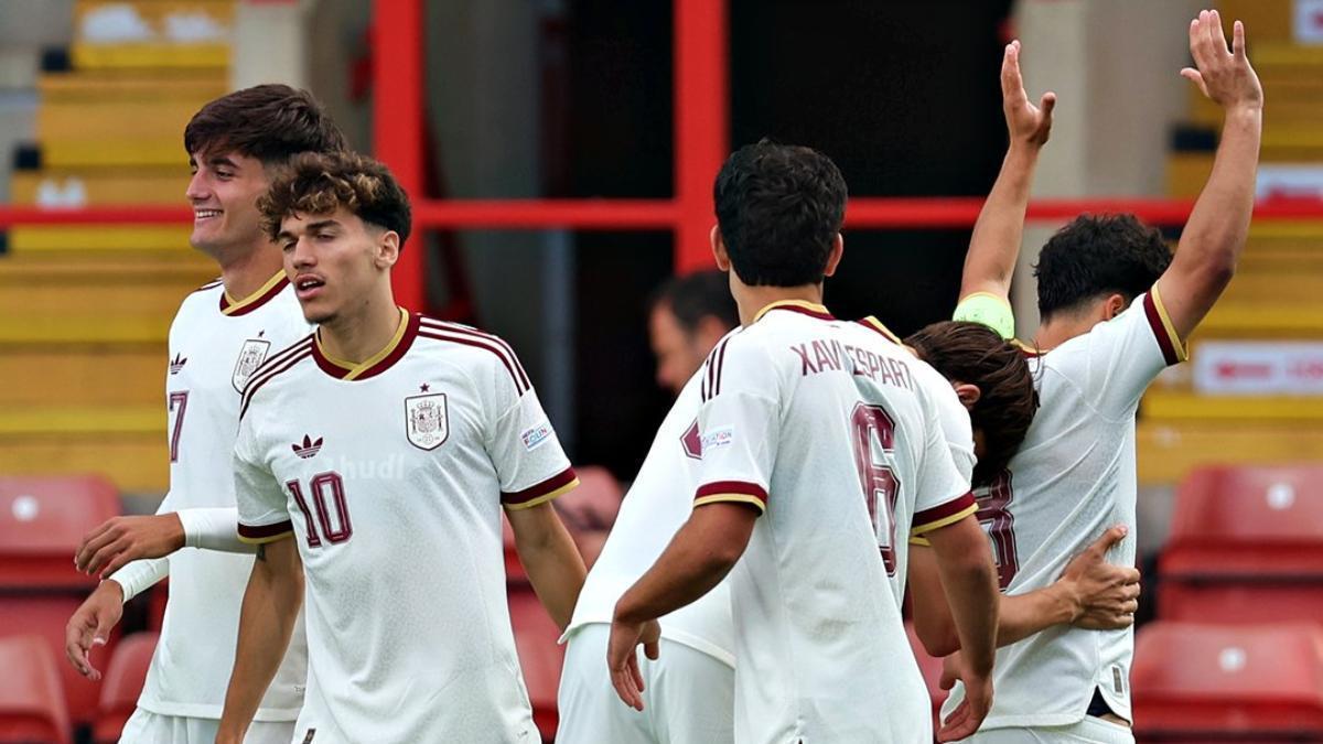 España se enfrenta a Dinamarca este miércoles 1 de julio en la fase de grupos del Europeo sub-19