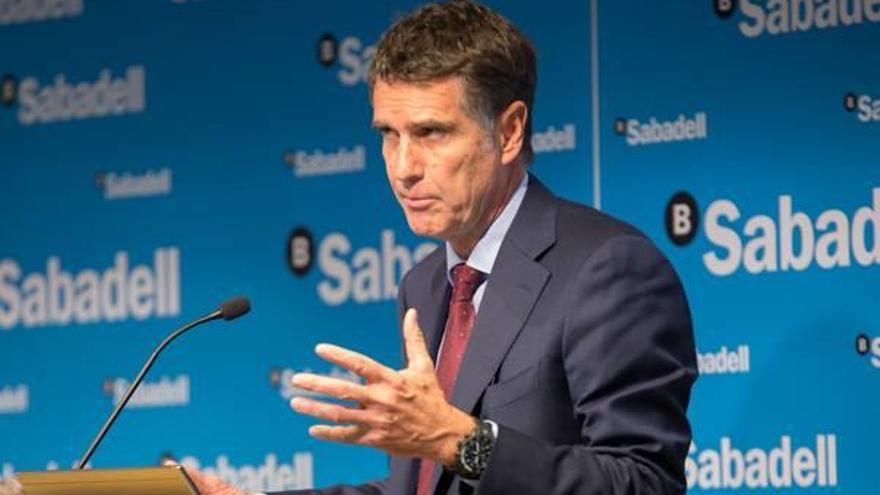 El Sabadell incrementa  sus beneficios en un 59 %