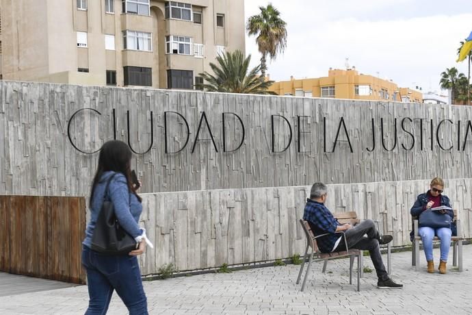 LAS PALMAS DE GRAN CANARIA  08-02-2019  LAS PALMAS DE GRAN CANARIA.   Mejoras en las instalaciones en la Ciudad de la Justicia.  FOTOS: JUAN CASTRO