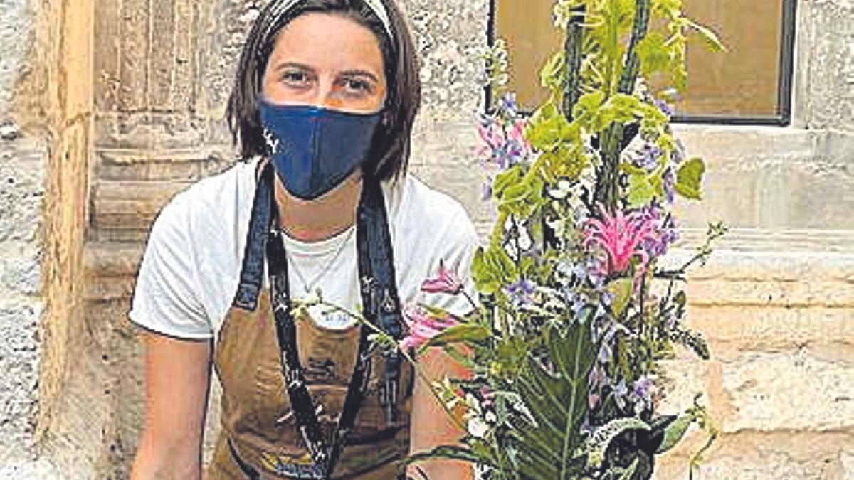 La mosense noelia Sías en el concurso. / FdV