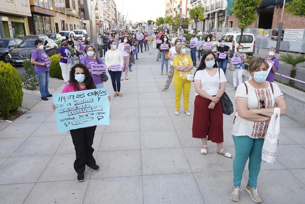 Pozoblanco se manifiesta contra la sentencia de "La Manada"