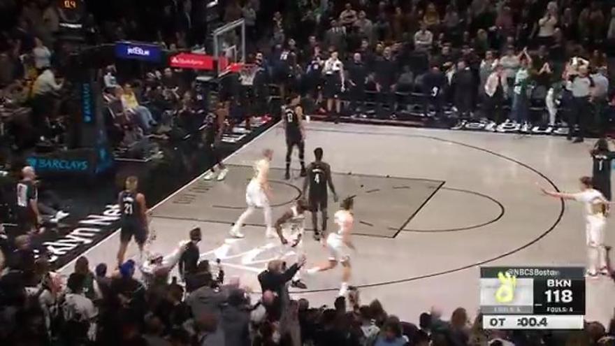¡El español que ya decide partidos en la NBA! Triple sobre la bocina para forzar la prórroga ¡El español que ya decide partidos en la NBA! Triple sobre la bocina para forzar la prórroga
