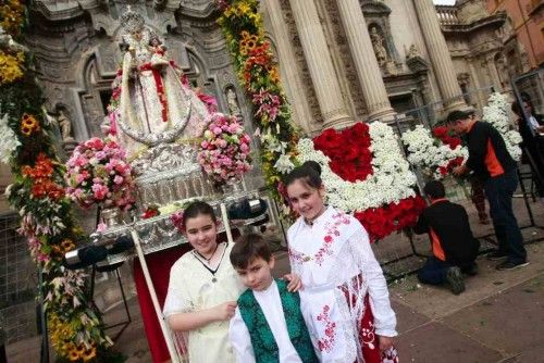 Ofrenda floral a la Virgen de la Fuensanta