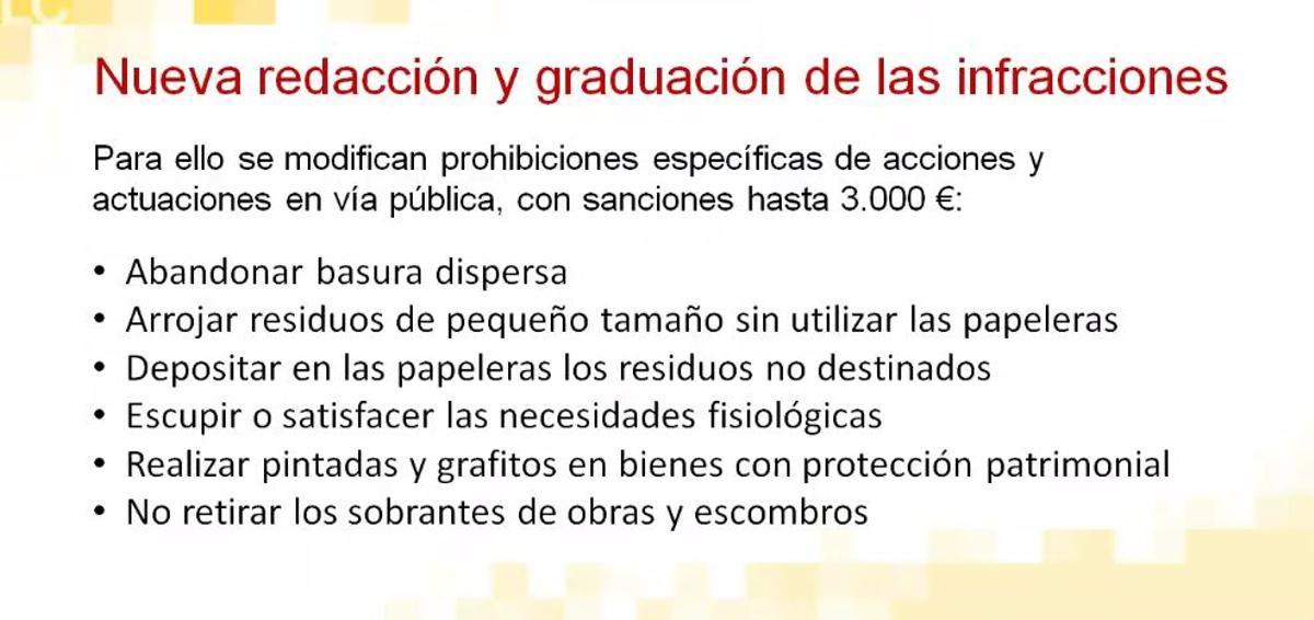 Nuevas disposiciones