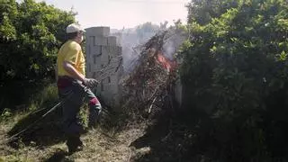 El Consell recula y permite las quemas a más de 500 metros de zona forestal