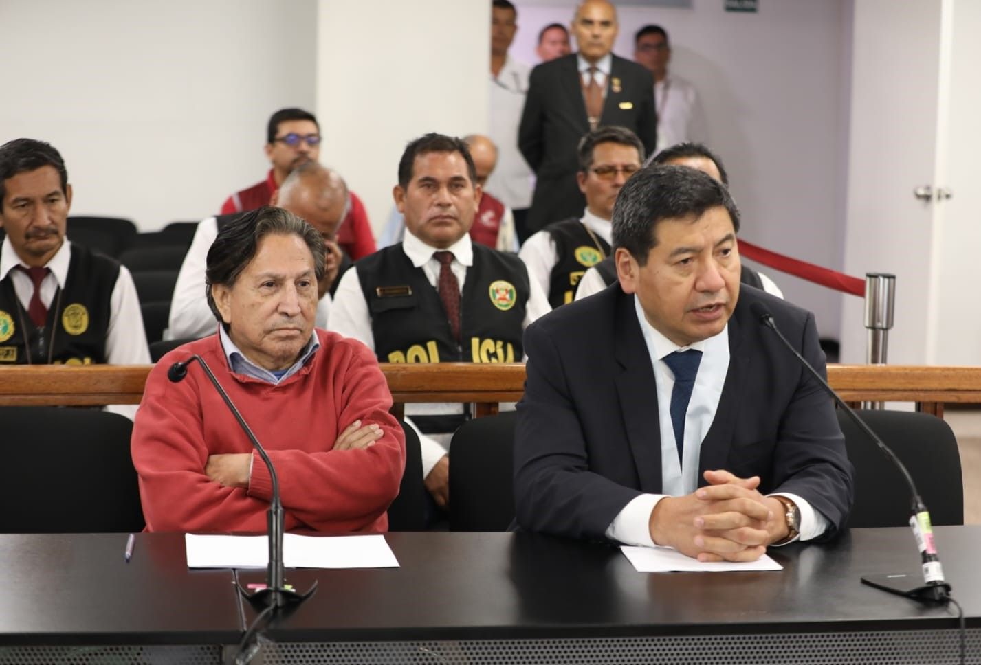 Alejandro Toledo, en Perú tras ser extraditado por Estados Unidos