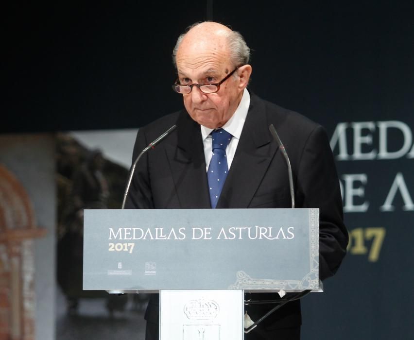 Acto de entrega de las medallas de Asturias