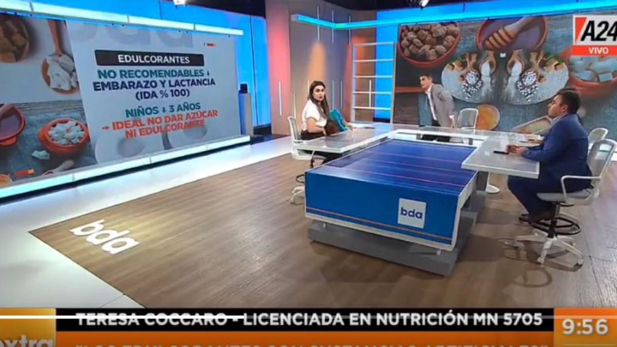 Una nutricionista se desmaya en directo durante un programa y alarma a los  televidentes - Información