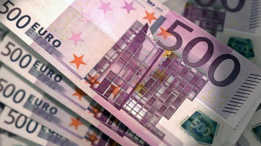 La xifra de bitllets de 500 euros a Espanya se situa a nivells de fa 16 anys