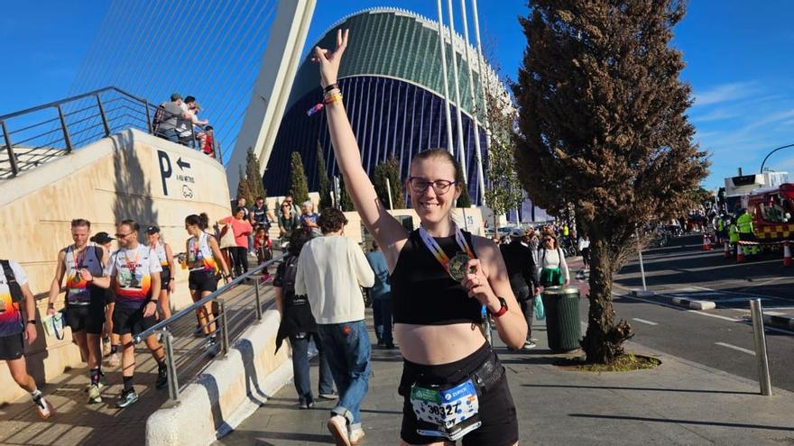 Diario de una corredora novata en el Maratón de Valencia: "Medal Monday"