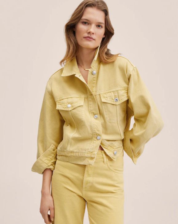 Chaqueta denim oversize