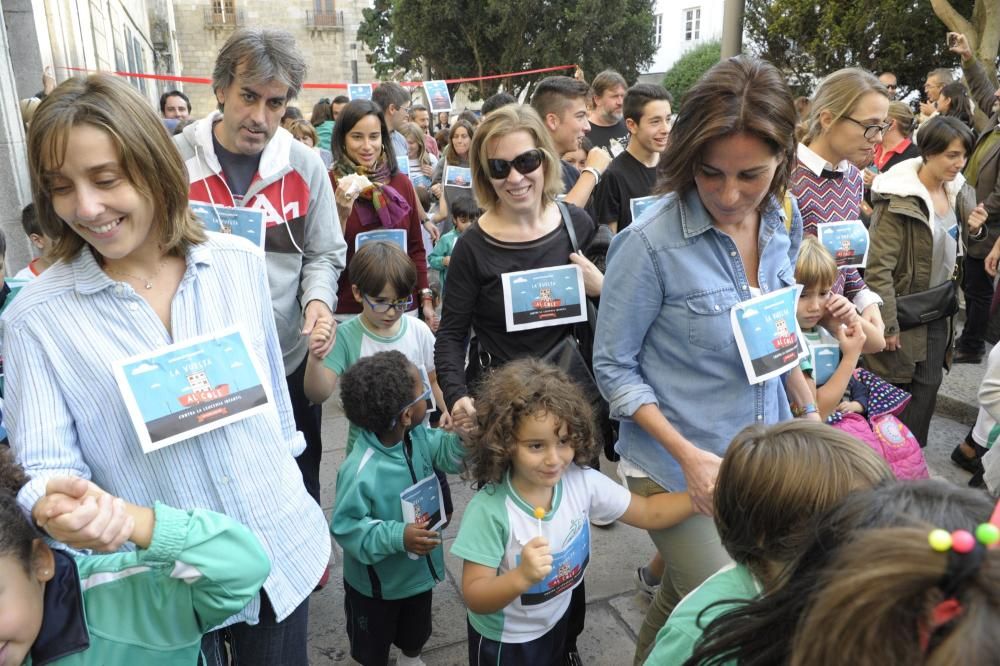 La carrera se enmarca en el proyecto 'La Vuelta el cole' impulsado por la Fundación Unoentrecimil.