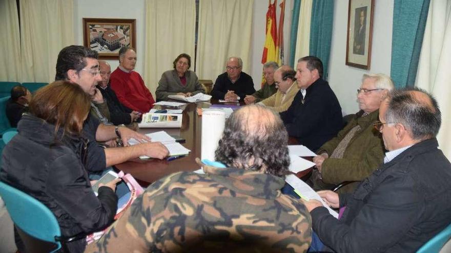 Pleno de la Mancomunidad Tierras de Aliste celebrado el lunes en Alcañices.