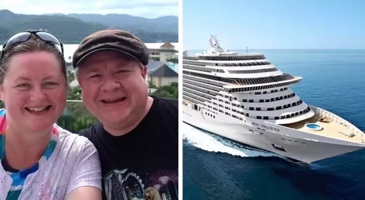 Angelyn y Richard, la pareja de jubilados que vive en un crucero