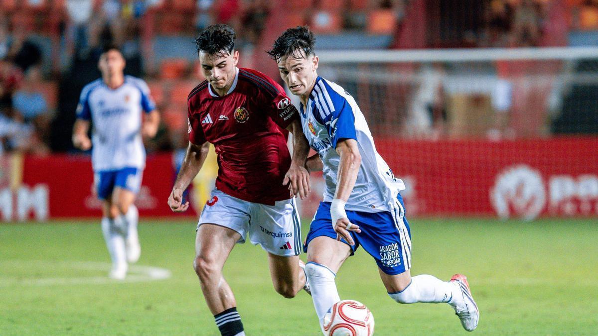 El uno a uno del Real Zaragoza. Pau Sans destaca en la derrota zaragocista en el estreno.