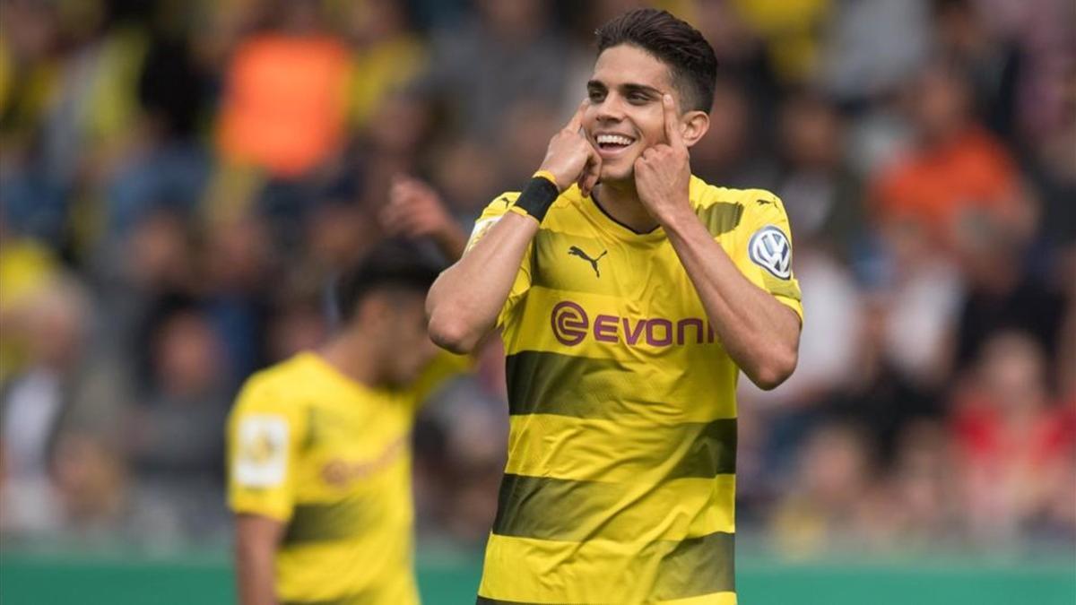 Bartra celebra su gol