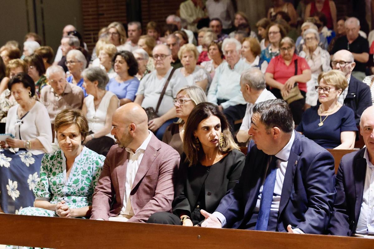 La misa del día de Begoña en Los Carmelitas, en imágenes La misa del día de Begoña en Los Carmelitas, en imágenes